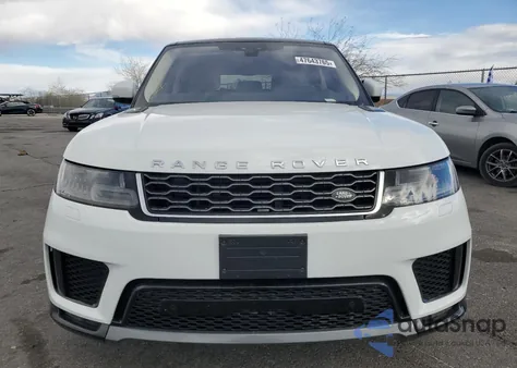 2018 Land Rover Range Rover Sport Hse from USA, damaged, VIN SALWR2RV7JA192337